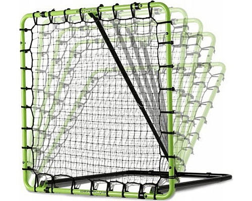 Сітка тренувальна для футболу Enero Rebounder 120 x 120 см, чорно-зелена