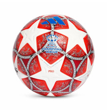 М’яч футбольний adidas UEFA Women’s Champions League Pro Ball, розмір 5, біло-червоний