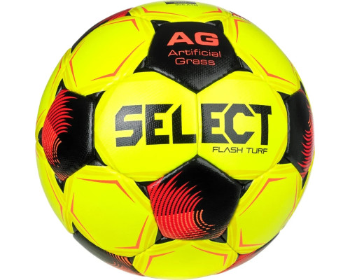 М'яч футбольний Select Flash Turf Fifa v26 розмір 5, різнокольоровий