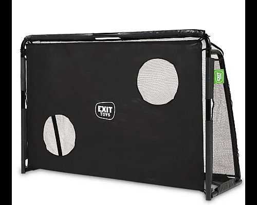 Ворота футбольні EXIT Маестро 180 х 120 см, чорні