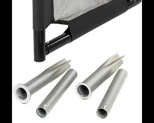 Ворота футбольні EXIT Маестро 180 х 120 см, чорні