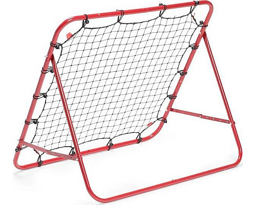 Сітка тренувальна для футболу Enero Rebounder 100 х 100 см, червоно-чорна