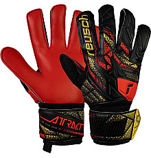 Рукавички воротарські Reusch Attrakt Solid 5570515 7075 р.8,5, червоно-чорні