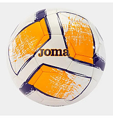 М'яч футбольний Joma DALI II розмір 4, біло-оранжевий