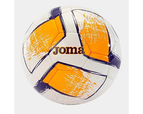 М'яч футбольний Joma DALI II розмір 4, біло-оранжевий