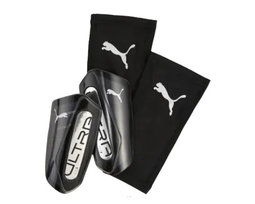 Щитки дитячі Puma ULTRA Flex Sleeve розмір L (зріст 155-175 см), чорно-білі