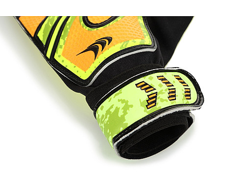 Рукавички воротарські Yakimasport Goal Blocker р.7, жовто-помаранчеві