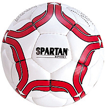 М'яч футбольний Spartan Club Junior розмір 3, біло-червоний
