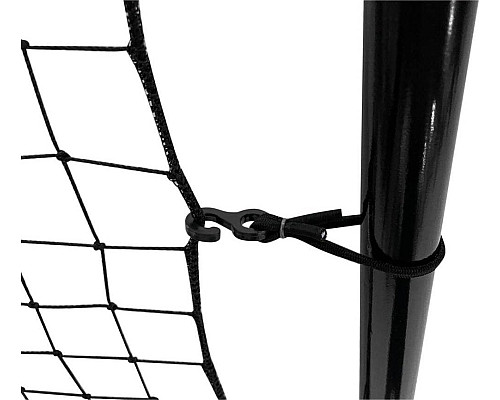 Сітка тренувальна для футболу Enero Rebounder 160 x 132 x 132 см, чорна