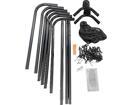 Сітка тренувальна для футболу Enero Rebounder 160 x 132 x 132 см, чорна