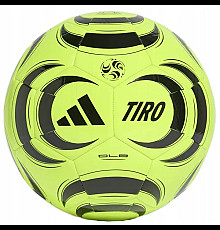 Футбольний м'яч Adidas TIRO Club розмір 5, чорно-зелений