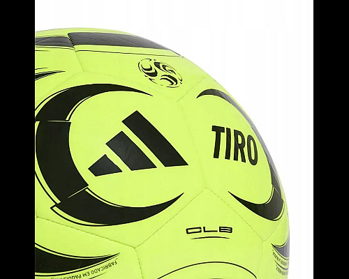 Футбольний м'яч Adidas TIRO Club розмір 5, чорно-зелений