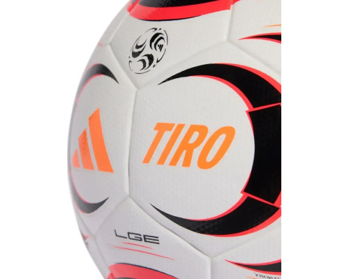 Футбольний м'яч Adidas TIRO League KA5263, розмір 4, біло-рожевий