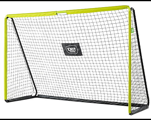 Ворота футбольні EXIT Tempo 300 x 200 см, чорно-зелені