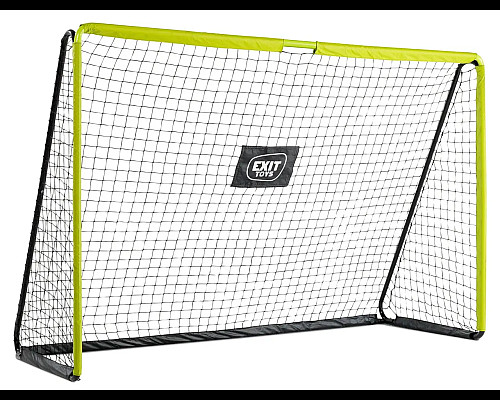 Ворота футбольні EXIT Tempo 300 x 200 см, чорно-зелені