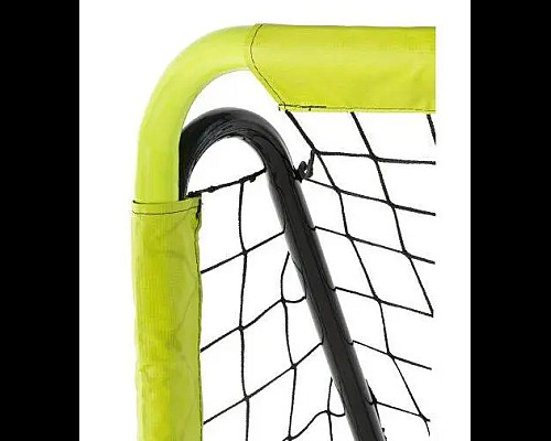 Ворота футбольні EXIT Tempo 300 x 200 см, чорно-зелені