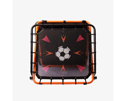 Тренажер футбольний 3 в 1 Flick Rebounder Urban Skills Trainer, чорно-помаранчевий