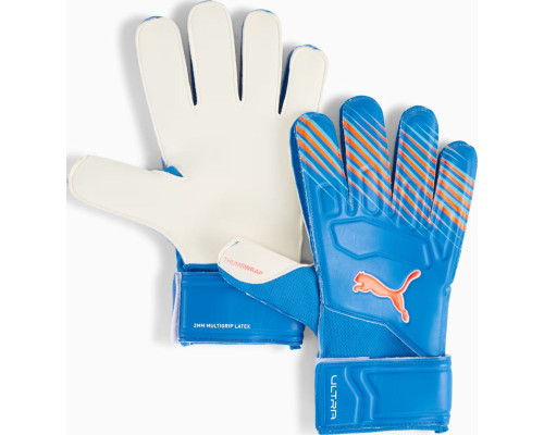 Воротарські рукавиці Puma PUMA ULTRA Play RC розмір 8, біло-голубий
