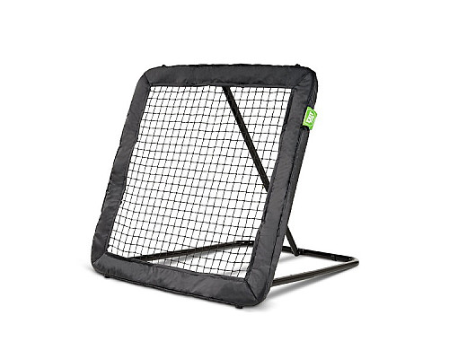 Сітка тренувальна для футболу EXIT Kickback Rebounder L 124 х 124 см, чорна