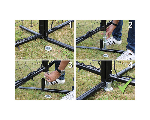 Бар'єрна сітка EXIT 600 см, чорна