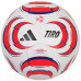 Футбольний м'яч Adidas Tiro League Junior, розмір 4 біло-червоний