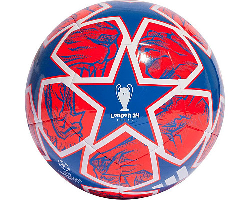 М'яч футбольний Adidas UCL Club TRN IN9327 розмір 3, червоно-синій
