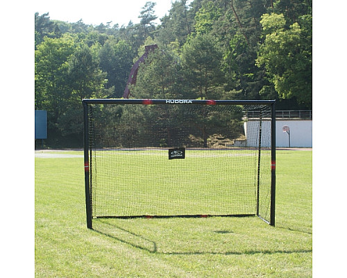 Ворота футбольні Hudora Pro Tect 3085-2 240 х 160 см, чорні