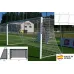 Футбольна сітка Юніорська шнур (3-3,5мм) 5 х 2 x 0,8 x 1,5 м, біла