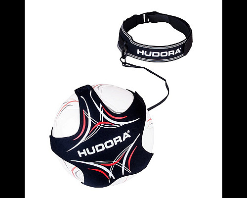 Футбольний тренажер Hudora Soccer Rebound Trainer, чорний