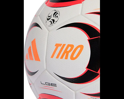 Футбольний м'яч Adidas TIRO League розмір 5, біло-чорний