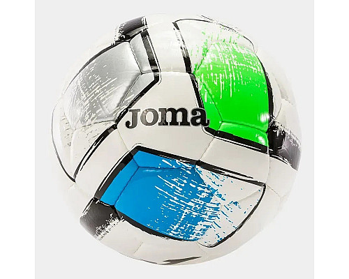 М'яч футбольний Joma DALI II розмір 5, біло-синій