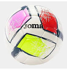 М'яч футбольний Joma DALI II розмір 5, біло-червоний