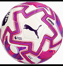 М'яч футбольний Puma Match PL Brilliance (FI Qty) розмір 5, біло-рожевий