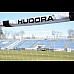 Ворота футбольні Hudora Stadion 3331-2 300 х 200 см, чорно-білі