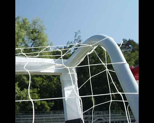 Ворота футбольні Hudora Stadion 3331-2 300 х 200 см, чорно-білі
