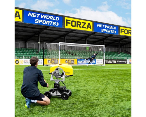 Тренажер для метання м'ячів FORZA Ball Launcher Pro, жовтий