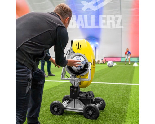 Тренажер для метання м'ячів FORZA Ball Launcher Pro, жовтий