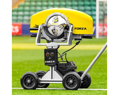 Тренажер для метання м'ячів FORZA Ball Launcher Pro, жовтий