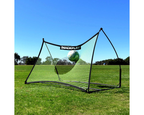 Ворота футбольні QUICKPLAY TEKKERS Football Ball Rebounder 150 x 100 см, чорні