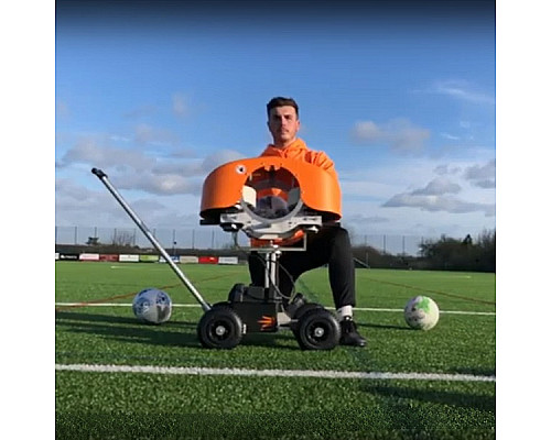 Тренажер для метання м'ячів LAUNCHER BALL PRO, помаранчевий