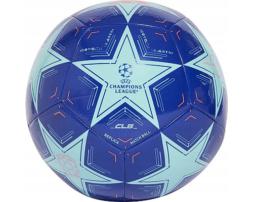 М'яч футбольний Adidas UCL Club IX4066 розмір 4, синій