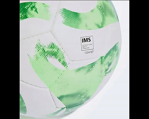 Футбольний м'яч Adidas TIRO League HS (IMS) розмір 5, біло-зелений