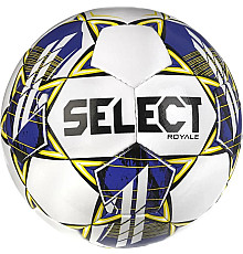 М'яч футбольний Select ROYALE FIFA v23 розмір 5, біло-фіолетовий