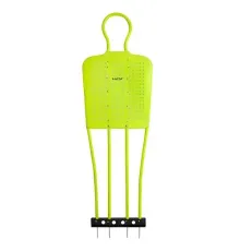 Манекен футболіста пластиковий Meta Defender Man Dummy 180 см, жовтий
