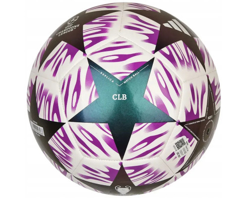Футбольний м'яч Adidas UCL Club 25/26 Budapest, розмір 4, різнокольоровий
