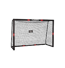 Ворота футбольні Hudora Pro Tect 240 x 160 см, чорні