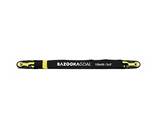 Ворота футбольні BAZOOKAGOAL 150 х 90 см, чорно-жовті