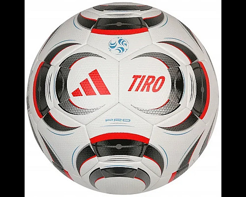 Футбольний м'яч Adidas Tiro PRO OMB (FIFA QUALITY PRO) розмір 5, біло-чорний