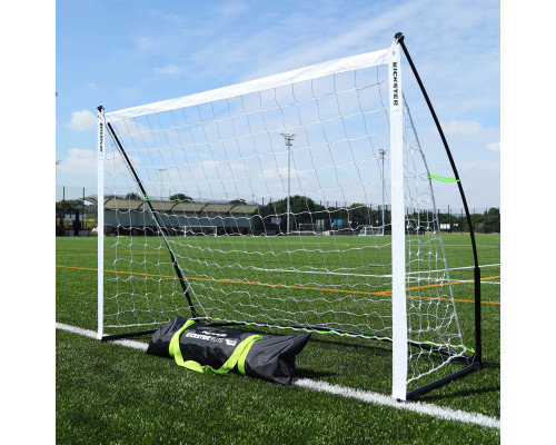 Ворота футбольні Quickplay Kickster Elite 180 х 120 см, чорно-білі