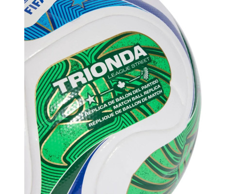 М'яч футбольний Adidas World Cup 26 Trionda League J290 розмір 4, різнокольоровий